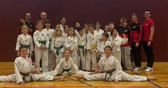 Die erfolgreichen Taekwondosportler aus Tragwein. | Foto: Taekwondo Freistadt