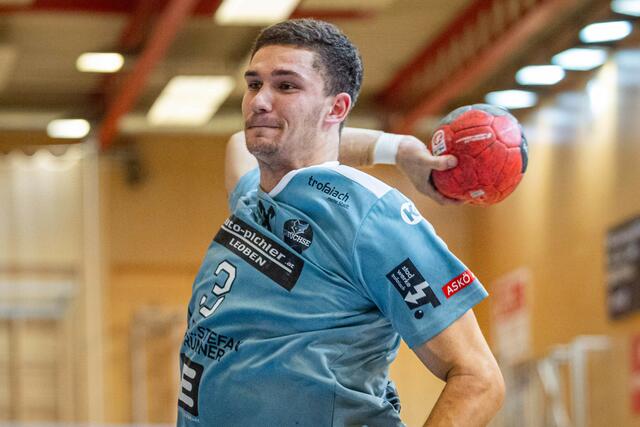 Thomas Nenadic war mit sieben Treffern gegen Vöslau der erfolgreichste Werfer der Füchse. | Foto: GEPA pictures