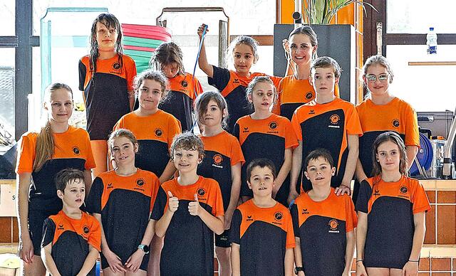 Die Wörgler "Kids-Sportschwimmer-Garde" in Innsbruck. | Foto: SC Wörgl - Ehrlenbach