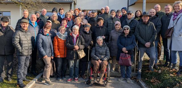 Das Katsdorfer Gemeindezentrum „IM HOF“ begeistert die 40 Gäste aus Hagenberg. | Foto: Seniorenbund