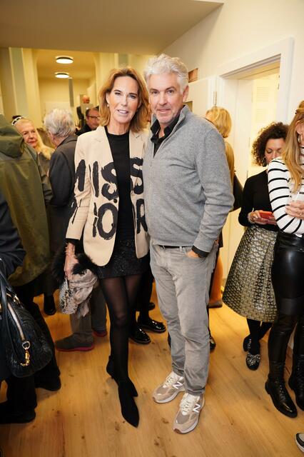 Unternehmerin Kathi Stumpf mit Alex Beza. | Foto: Andreas Tischler