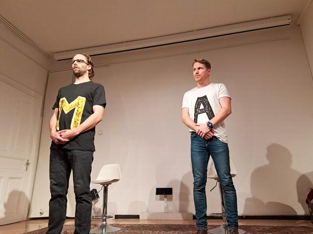 Philipp Schaffler und Andreas Ortner in "Die männliche Komödie" | Foto: Kobaczek
