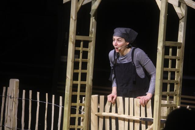 Peter wurde beim Stück von Cornelia Dexl gespielt. | Foto: MeinBezirk/Hofmüller