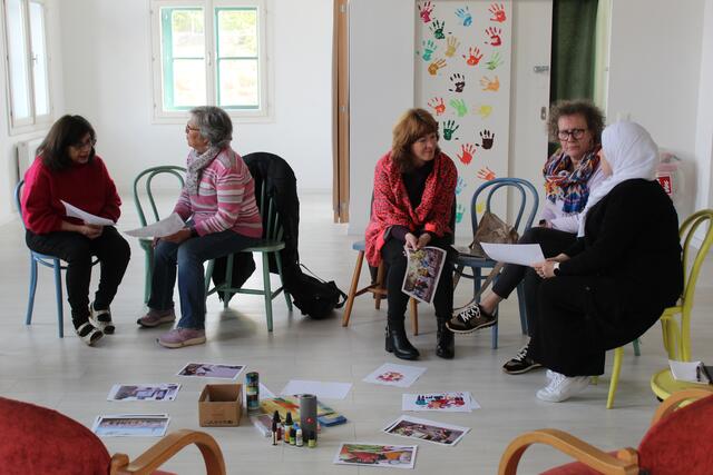 Die Begegnungsgruppen richten sich an Frauen ab 60 Jahren, unabhängig von Herkunft oder
Lebenssituation. | Foto: Caritas