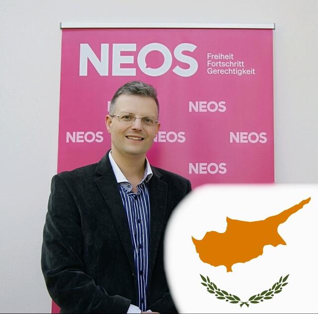 Parteipolitisch aktiv ist Gräff in der NEOS Landesorganisation Niederösterreich seit Anfang 2022 als Gemeindesprecher von Gars am Kamp.  | Foto: Georgia Kazantzidu