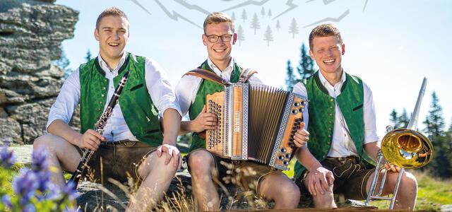 „Die Joglländer“ werden beim Bezirksbauernball in Hartberg für beste Stimmung sorgen. | Foto: Die Joglländer