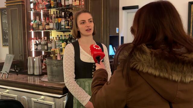 Viktoria arbeitet im Hotel "Goldener Hirsch". | Foto: Carmen Kurcz