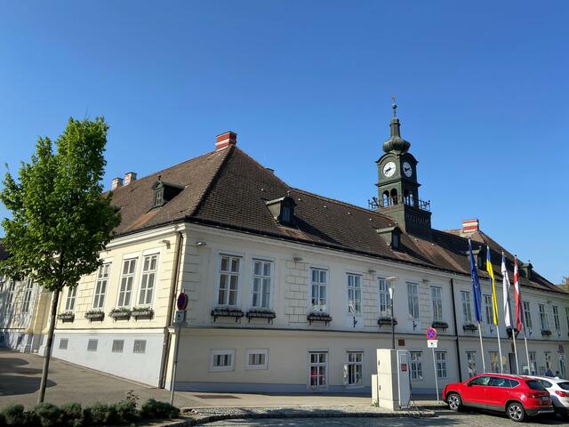 Im Rathaus wurden Gespräche nach der Wahl mit allen Fraktionen geführt. | Foto: Stadtgemeinde Hollabrunn