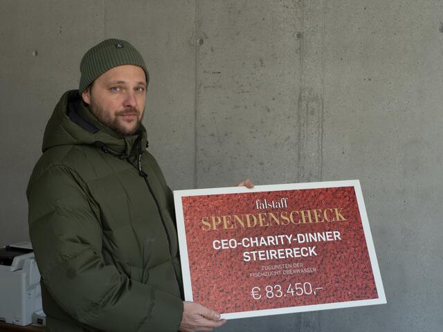Philip Waldert ist für die großzügige Unterstützung des Steirerecks unsagbar dankbar. | Foto: Santrucek