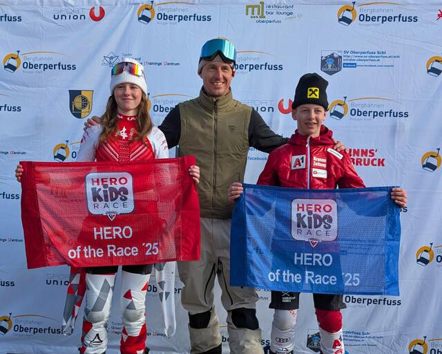 Alina Neuner aus Telfs und Manuel Prömer aus Thiersee waren die Heros of the Race 2025! | Foto: sportfoto.tirol