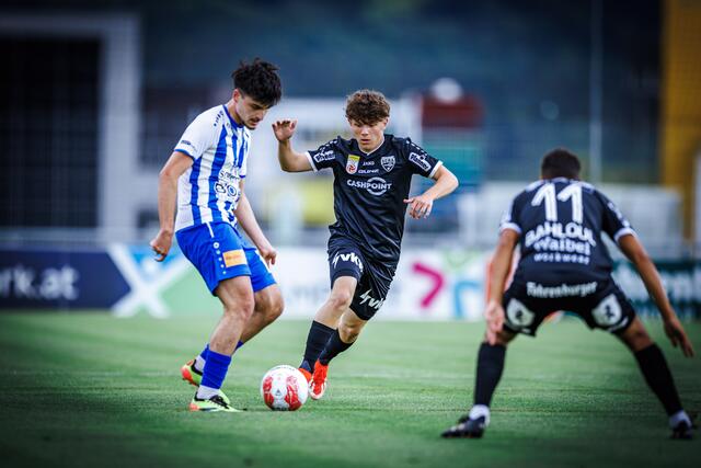 Im vergangenen Sommer holte der SCR Altach Diego Madritsch (19) ins Ländle.  | Foto: Selina Meier/SCR Altach