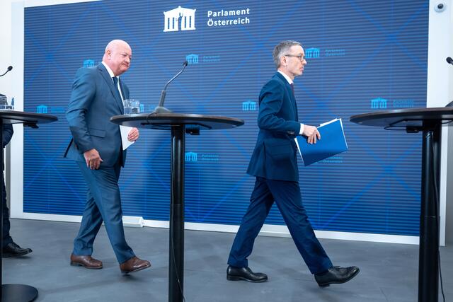 Die Verhandlungen zwischen FPÖ und ÖVP sind gescheitert. | Foto: Helmut Graf / Heute / picturedesk.com