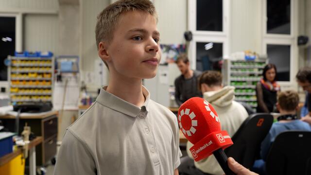 Robin gefällt der handwerkliche Apekt an der Lehre. | Foto: Stefan Schubert