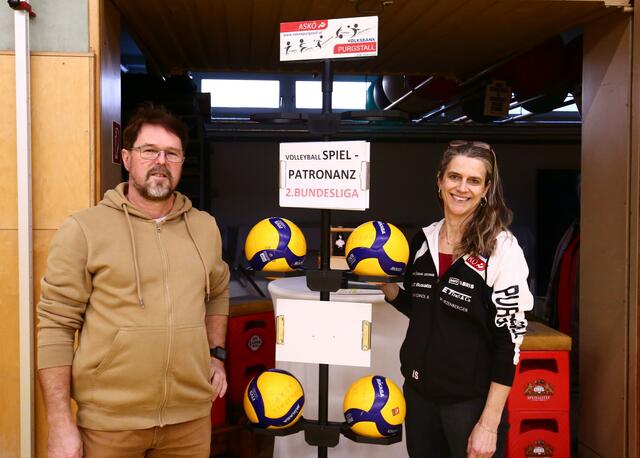Ballspende für die Volleyballerinnen der ASKÖ Purgstall | Foto: ASKÖ Purgstall