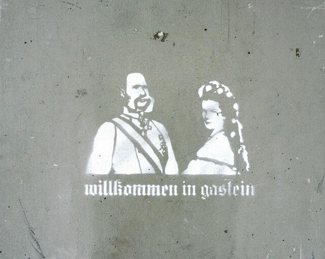 Graffiti in Bad Gastein | Foto: ServusTV / Matthias Horngacher