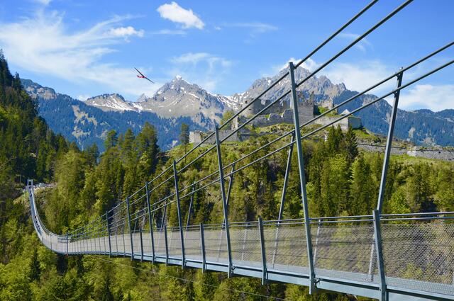 Nervenkitzel pur: Die highline179 muss man gesehen haben. Noch besser: man muss sie überqueren. | Foto: highline179