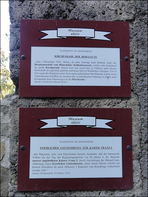 Wie spannend Geschichte sein kann, beweist das 5-Elemente-Museum im Waidhofner Schloss Rothschild. 