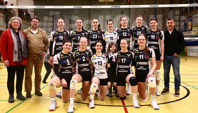 Vor heimischem Publikum mussten sich die Volleyballerinnen aus Purgstall an der Erlauf leider gegen die Gäste aus Tirol geschlagen geben. | Foto: ASKÖ Purgstall