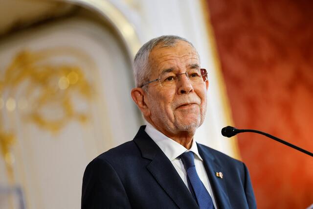 Bundespräsident Alexander Van der Bellen appellierte am Mittwochabend an den Kompromiss. | Foto: LISA LEUTNER / REUTERS / picturedesk.com