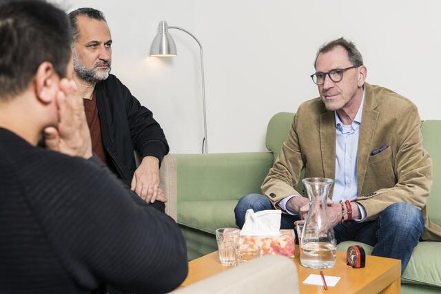 Hemayat bietet auch dolmetschunterstütze Einzeltherapien an.  | Foto: Katharina Gossow