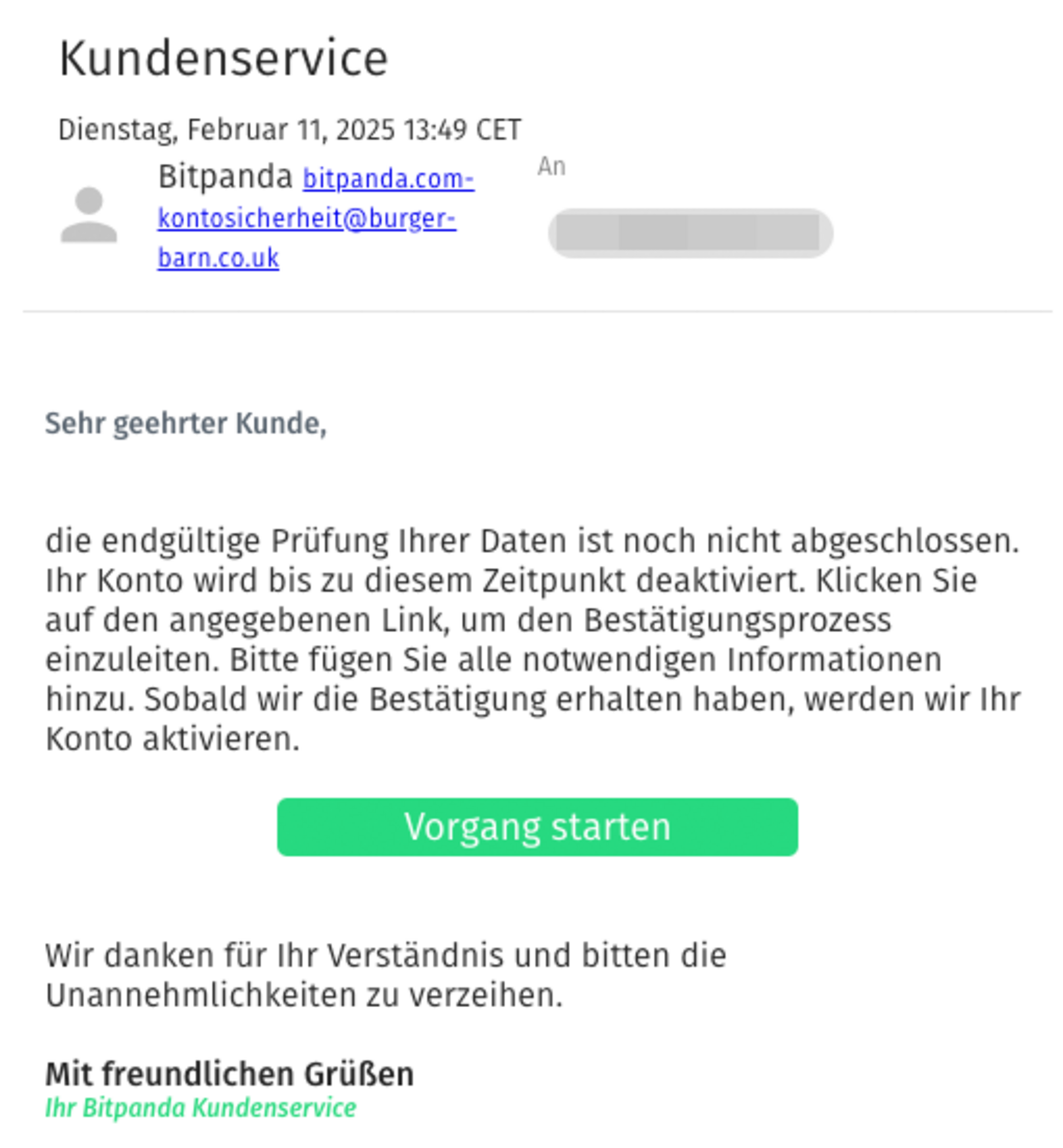 Sicher im Internet: Achtung vor Krypto-Betrug im Namen von Börsenplattform  Bitpanda - Tirol