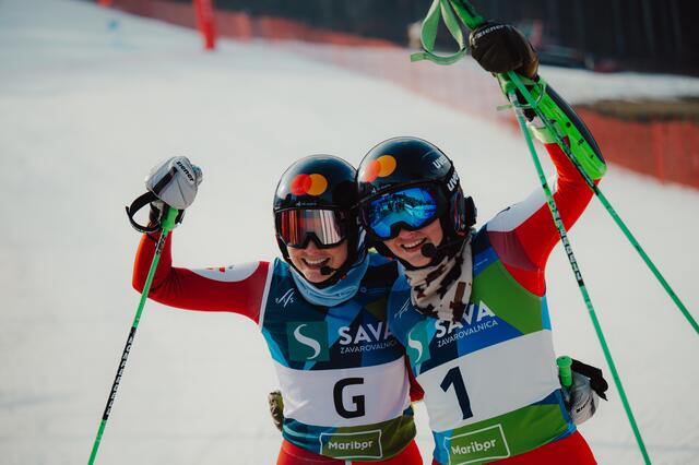Elisabeth Aigner und Veronika Aigner | Foto: © GEPA pictures   