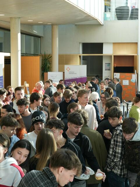 Beim Theo-Tag 2025 erkundeten Schülerinnen und Schüler kirchliche und soziale Berufsfelder in spannenden Workshops. | Foto: Hölbling