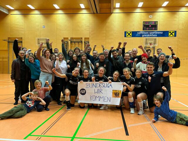 Die Meisterinen vom FBV spielen in der neuen Saison in der ersten Hallen-Bundesliga. | Foto: FBV Grieskirchen