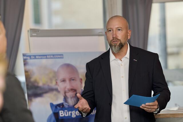 Marcus Berlosnig zeigt sich zuversichtlich. | Foto: Santrucek