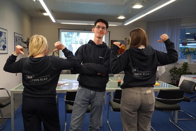 Motivierte Lehrlinge gaben bei der Langen Nacht der Lehre einen Einblick in ihre Ausbildung. | Foto: Nicole Hettegger