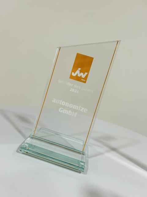 Der Siegerpokal von Glas Wiesbauer. | Foto: WKO Perg