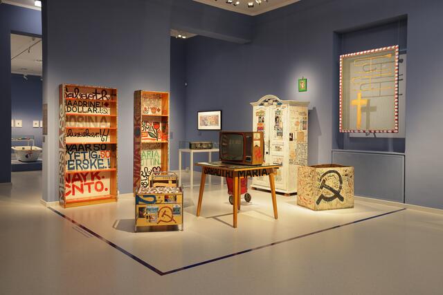 Am 2. März gibts noch eine Fokusführung durch die Sonderausstellung mit Walla, Strobl, Vondal und Fink.  | Foto: NÖ Museum Betriebs GmbH, Daniel Hinterramskogler