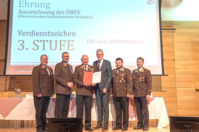 Bundesauszeichnung. | Foto: Feuerwehr Kitzbühel