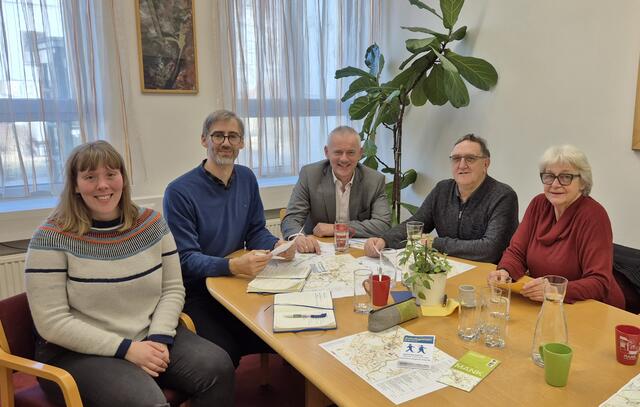 Hanna Gratzer, Bernhard Zehetgruber, Martin Leonhardsberger, Johann Buresch und Michaela Engl. | Foto: Stadtgemeinde Mank