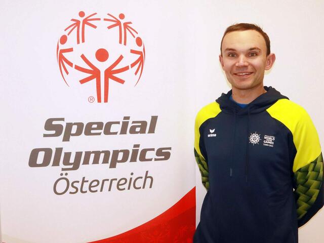 Christian Thomsen wird das erste Mal bei den World Games dabei sein, mit dem Ziel, eine Medaille zu gewinnen. | Foto: Special Olympics Austria