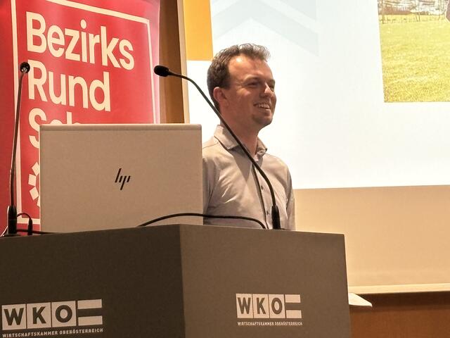 Moritz Aschauer, Junge Wirtschaft Perg | Foto: MeinBezirk Perg/Köck