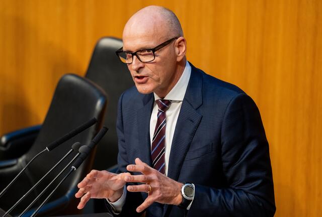 Der Wiener Nationalratsabgeordnete Harald Stefan (FPÖ). | Foto: APA/GEORG HOCHMUTH