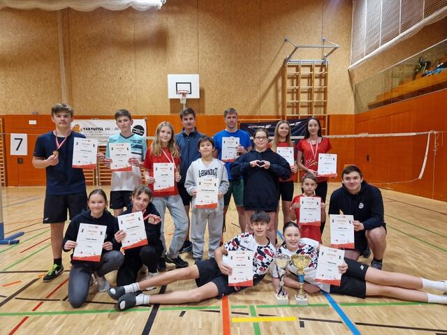 Das Badminton-Turnier wurde in Kirchdorf an der Krems ausgetragen. | Foto: Stephan Kundl