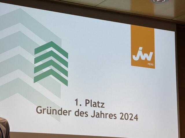 Der Gründerpreis 2024 für den besten Newcomer geht an die autonomize GmbH in Saxen. | Foto: MeinBezirk Perg/Köck