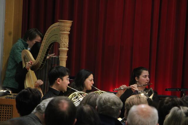 Die Livemusik begeisterte die Gäste im Kultursaal. | Foto: MeinBezirk/Hofmüller