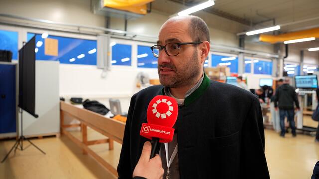 Martin Dietrich, Bürgermeister von Golling, ist von der Langen Nacht der Lehre überzeugt. | Foto: Stefan Schubert
