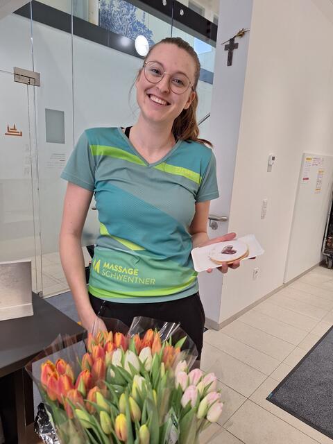Masseurin Selina Sollberger vom Massageinstitut Schwentner | Foto: Marktgemeinde Oberneukirchen, privat