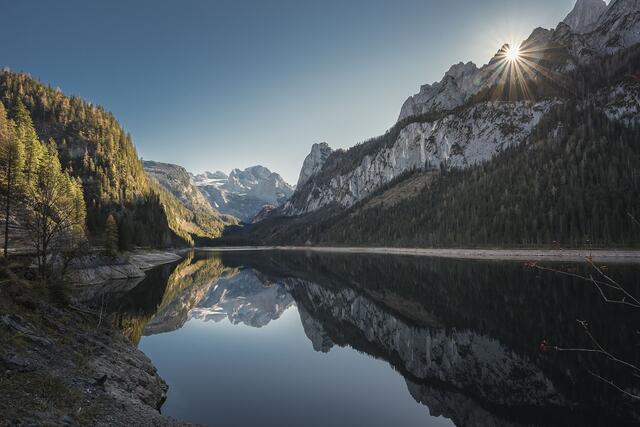 Nur eines von vielen Highlights im Salzkammergut: der Gosausee. | Foto: Rudi Kain Photografie