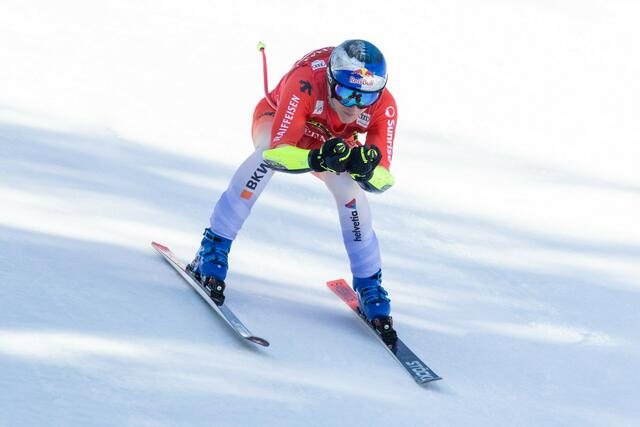 Kann sich der Schweizer in Saalbach zum Doppel-Weltmeister krönen und die Schweizer Festspiele fortsetzen? | Foto: Erich Spiess/ Red bull Content Pool