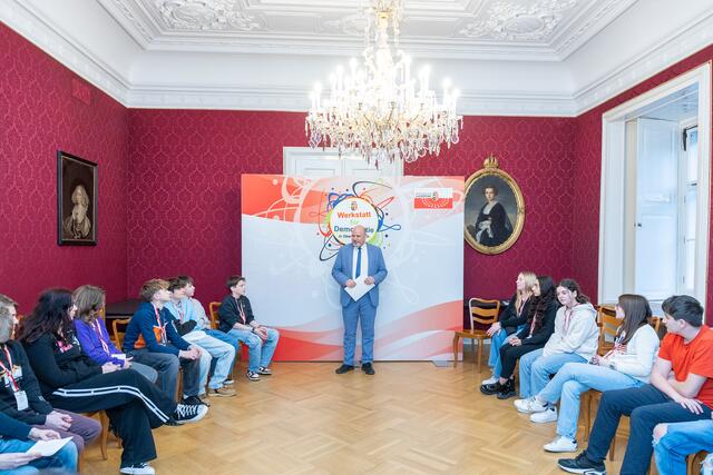 Die 4a im Linzer Landhaus. | Foto: Krenn