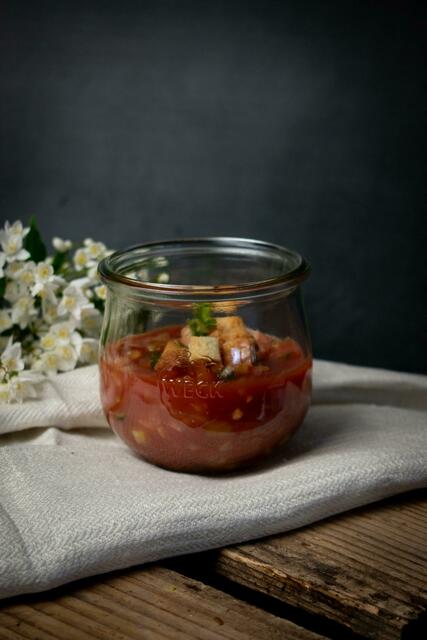 Gazpacho (Kalte Tomatensuppe) | Foto: Julia Liedl