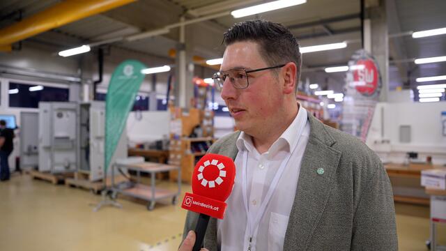 Dominik Kretz von UNTHA e-technology. | Foto: Stefan Schubert