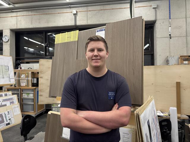 Noah, Lehrling bei Bernd Gruber | Foto: MeinBezirk