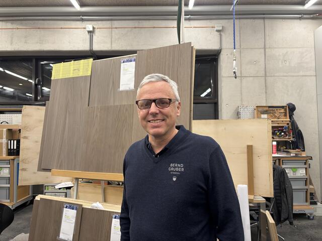 Alois Steger, Projektleiter und Ausbildungsverantwortlicher bei Bernd Gruber | Foto: MeinBezirk