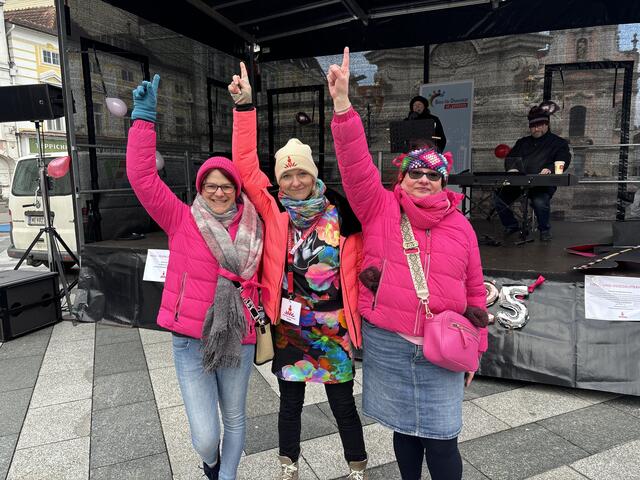 Victoria Rummer, Sabine Hubmayer und Karin Rummer. | Foto: Martina Schweller